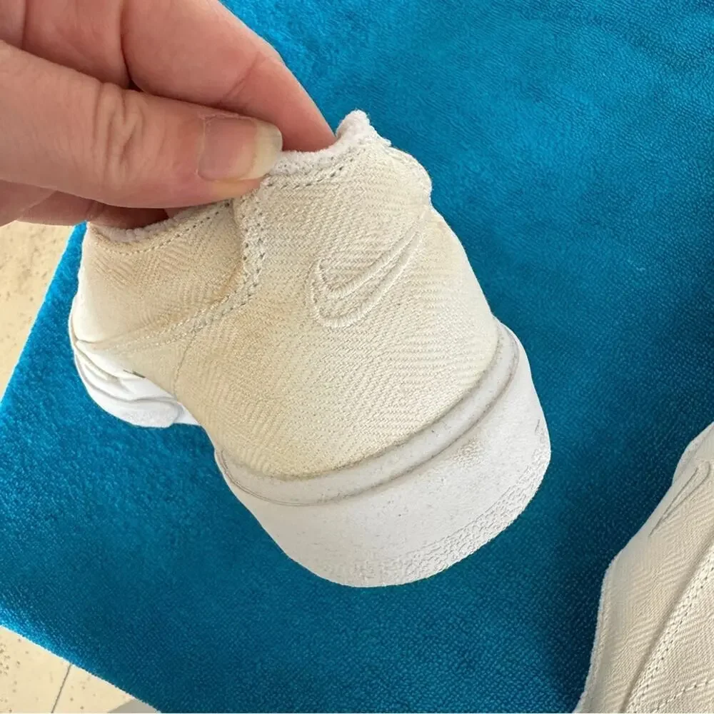 Vintage NIKE GTS White Canvas - Women’s Size 7 - Picture 6 of 16